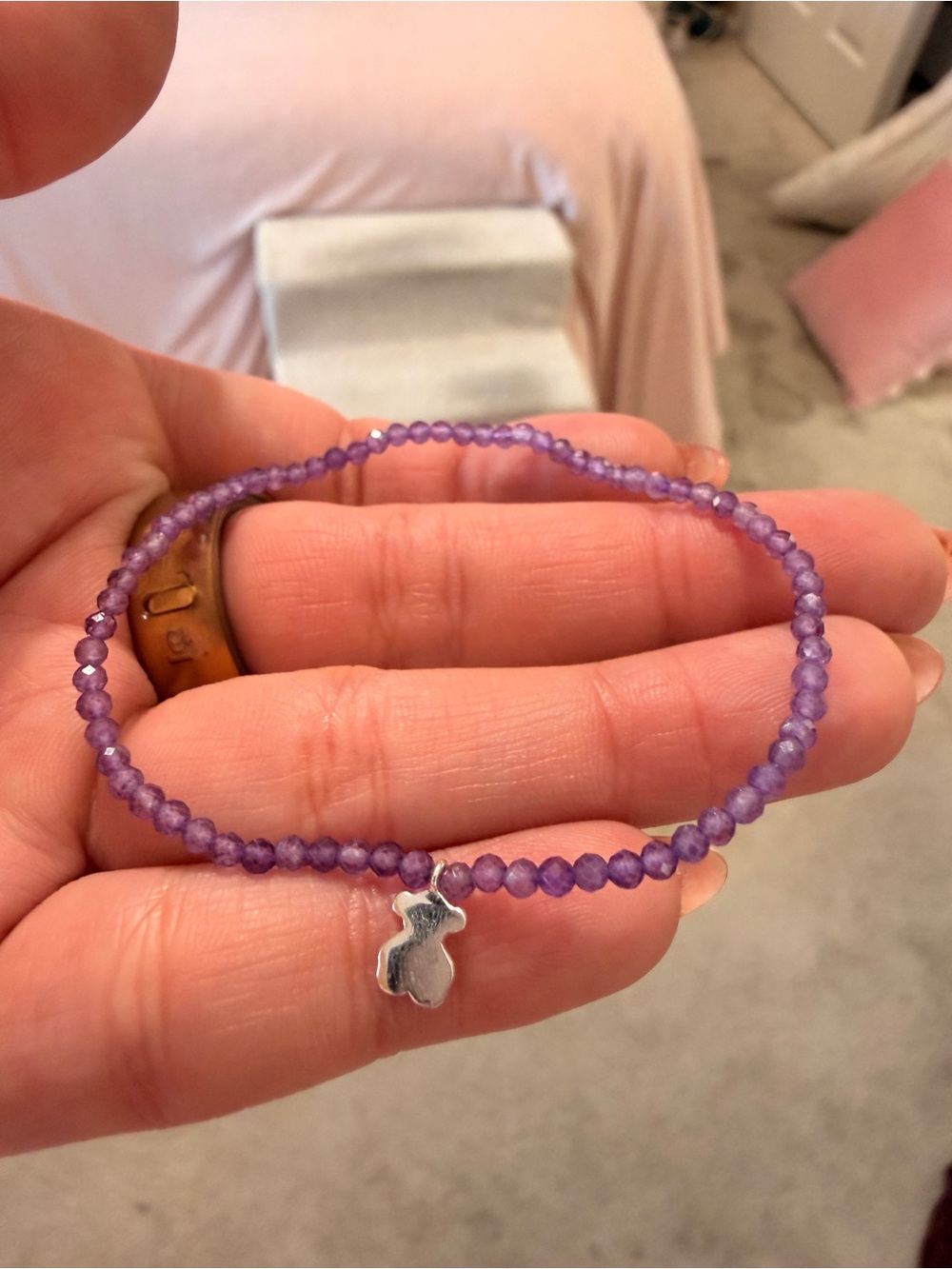 Tous purple bracelet - NEVER WORN